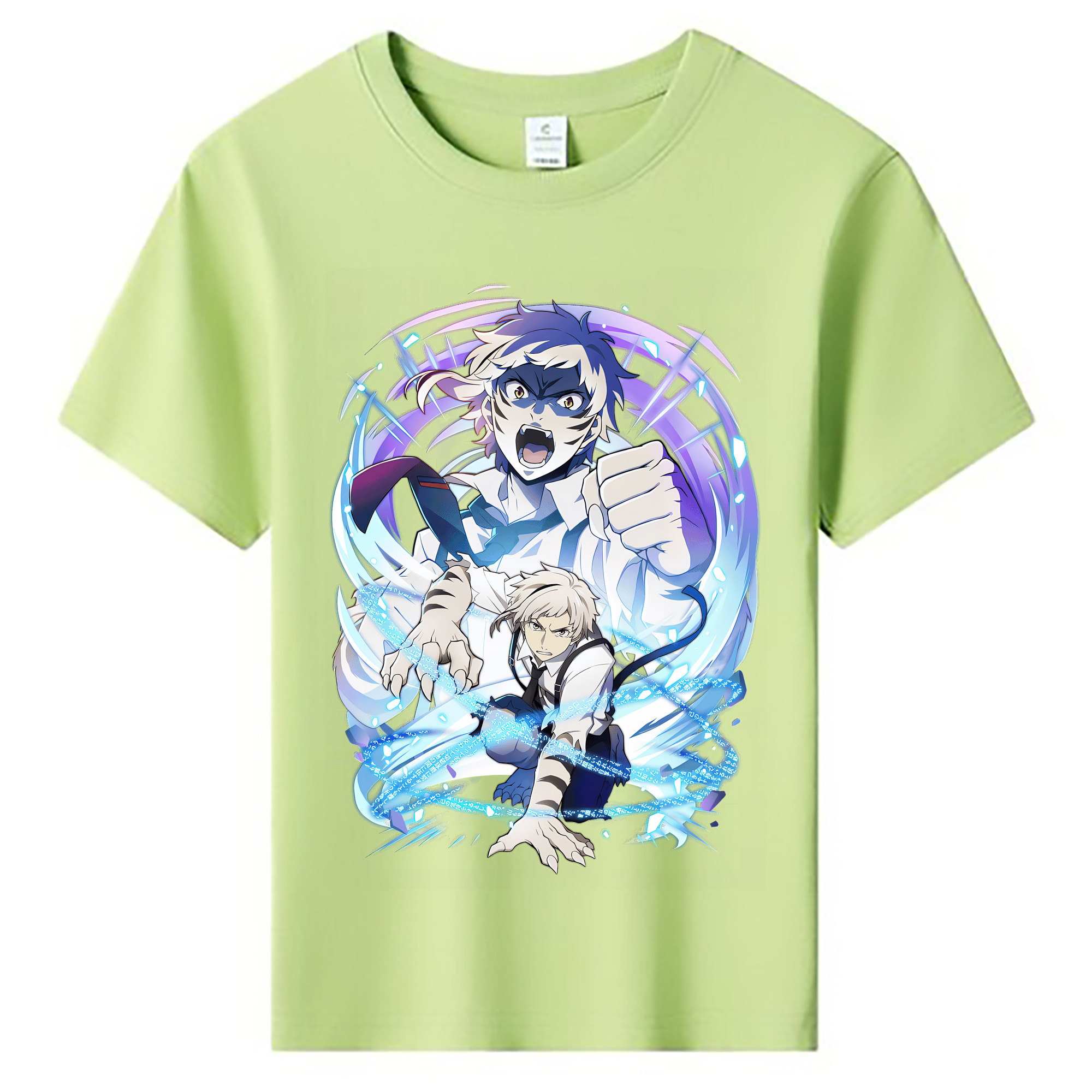 （画像用） 文豪ストレイドッグス Bungo Stray Dogs 綿100％キッズTシャツ（フロントプリント）